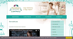 Desktop Screenshot of borostyaneskuvoiszalon.com